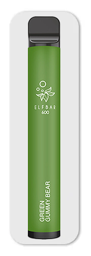 Elf Bar 600 Green Gummy Bear (Grün)