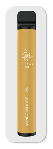 Elf Bar 600 Mango Milk Ice (Ocker)