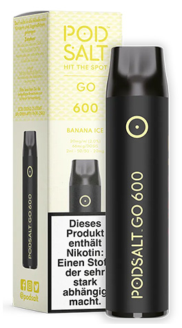 Pod Salt Go 600 Banana Ice