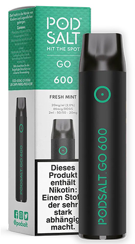 Pod Salt Go 600 Fresh Mint