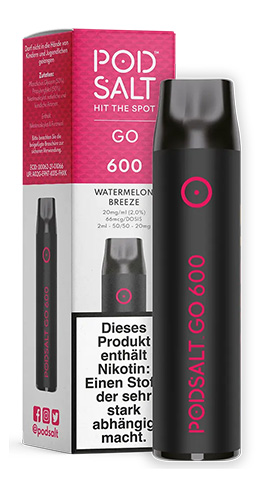 POD Salt Go 600 Watermelon Breeze