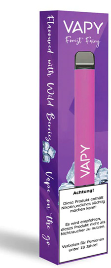 Vapy Beeren mit Eis (Lila)
