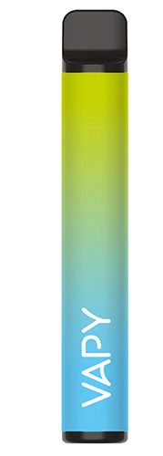 Vapy Minze Eis Nikotinfrei (Blau-Grün)