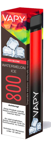 Vapy Infinity Wassermelone mit Eiseffekt (Rot-Schwarz)