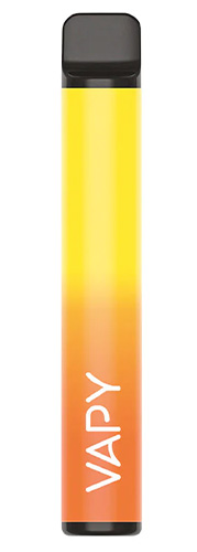 Vapy Mango Eis Nikotinfrei (Orange-Gelb)