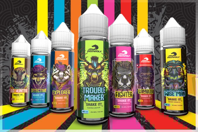 Red Wolf Shake it Liquids