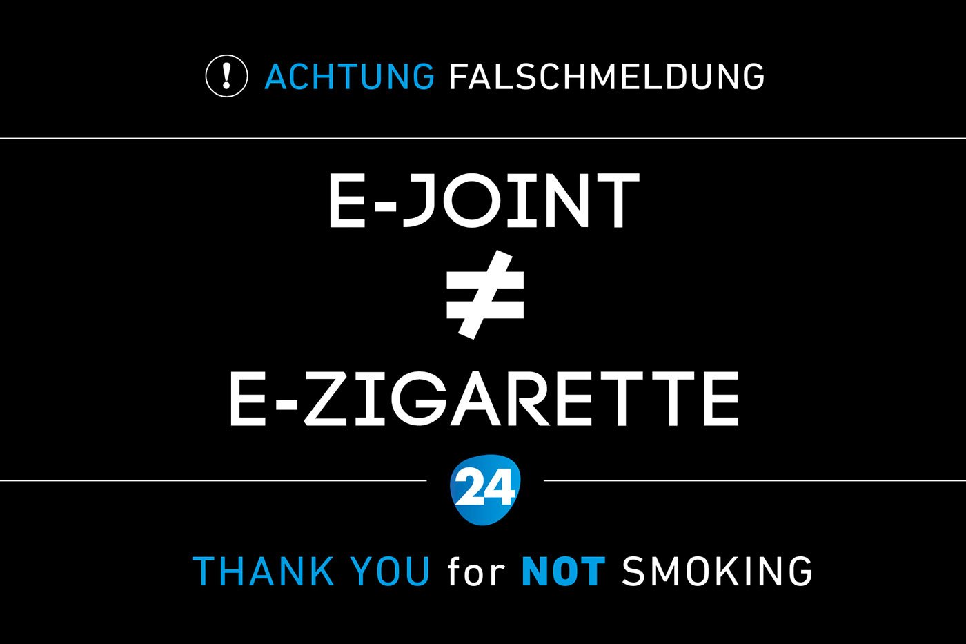 E-Zigaretten sind nicht Schuld!