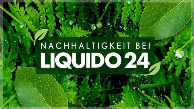 Nachhaltigkeit bei Liquido24 Banner